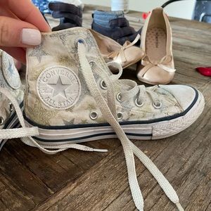 Star converse high tops